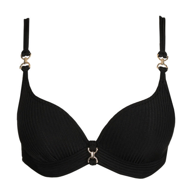 Emly Bikini Bh Hjärtformad Black