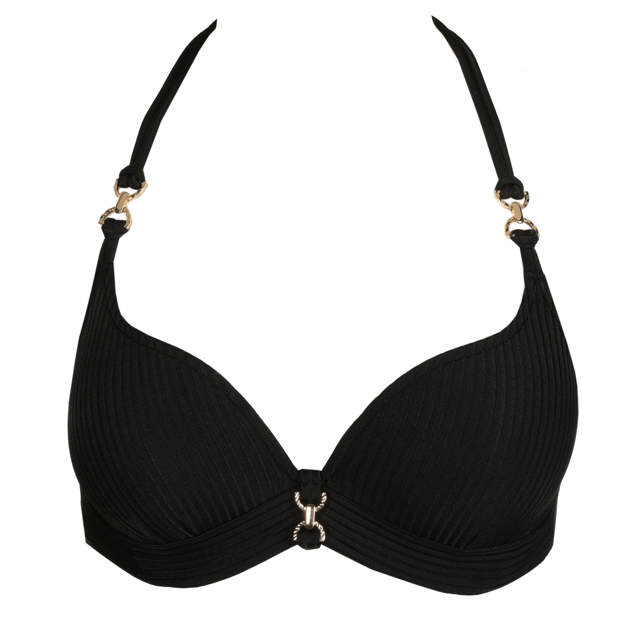 Emly Bikini Bh Hjärtformad Black