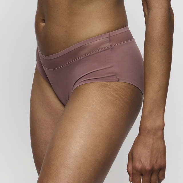 Louie Trosa Shorts Satin Taupe