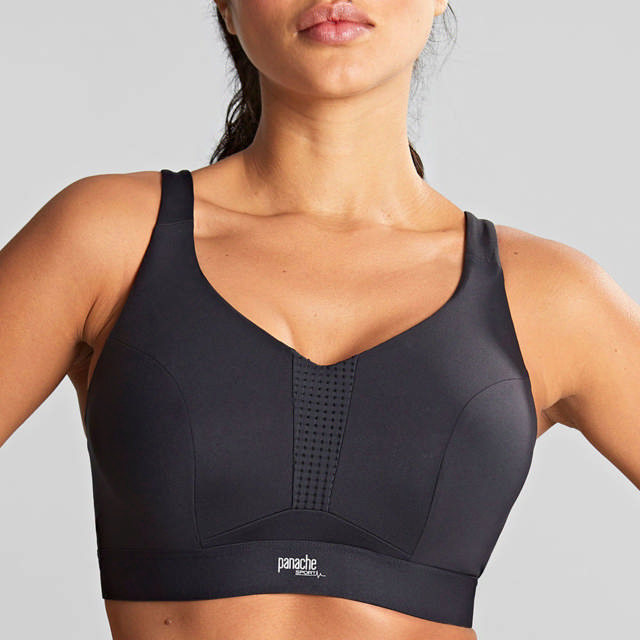 Endurance Sport-bh med bygel Black
