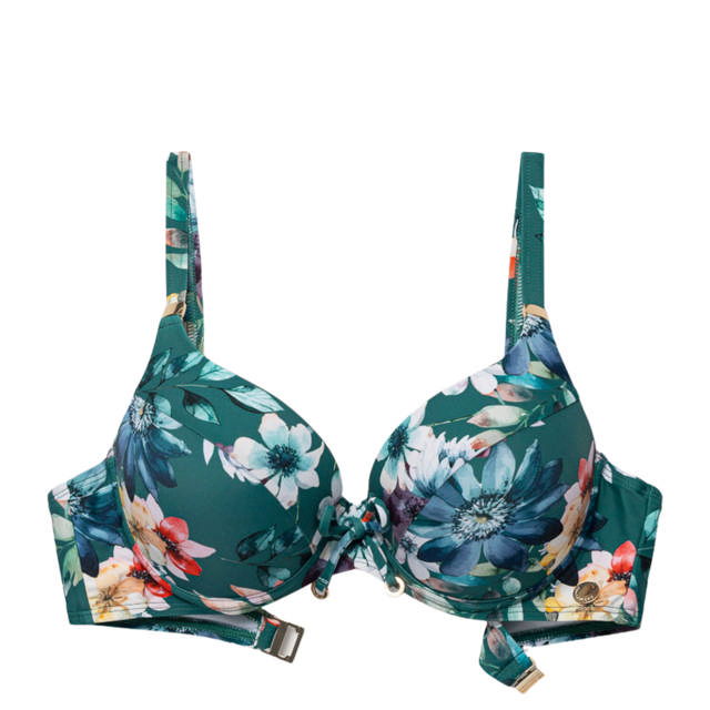 Lydia Bikinitopp Push-up Fleur Lagoon