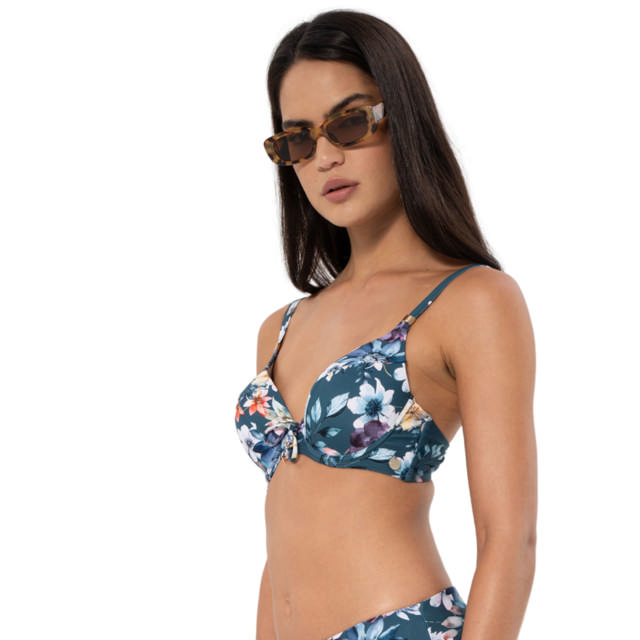 Lydia Bikinitopp Push-up Fleur Lagoon
