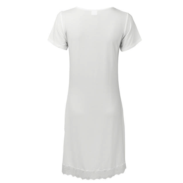 Celine Nattlinne Kort Ärm Off-White