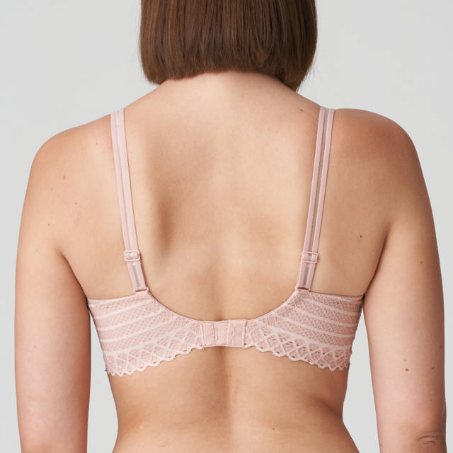 East End Hjärtformad Bh Powder Rose