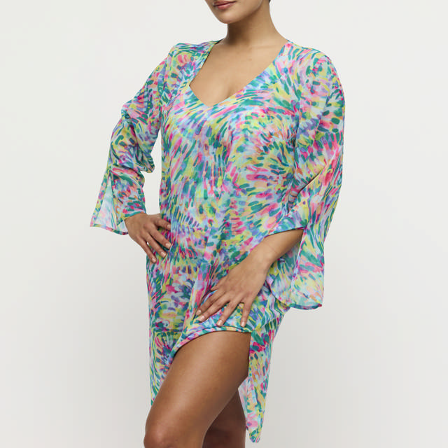 Douala Kaftan Impressionist Summer