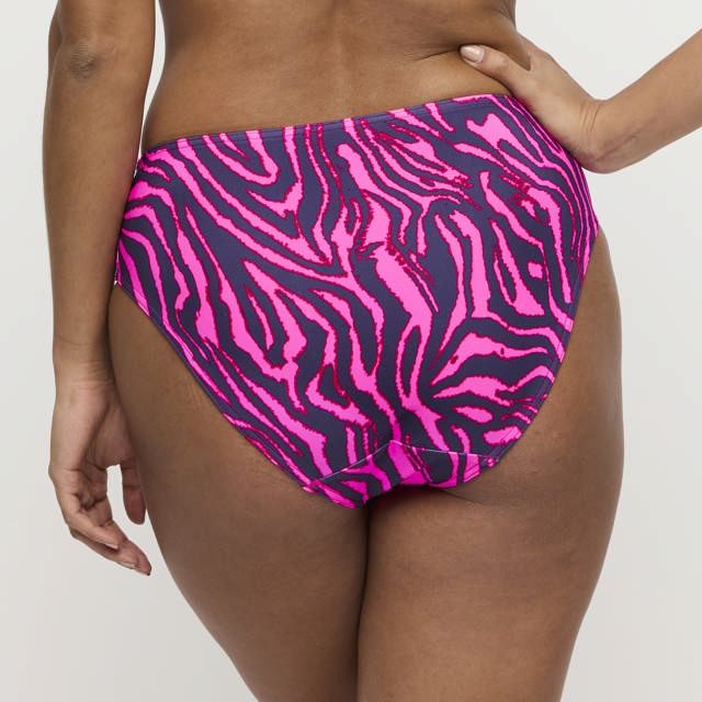 Malabo Bikinitrosa Maxi Hot Pink Zebra