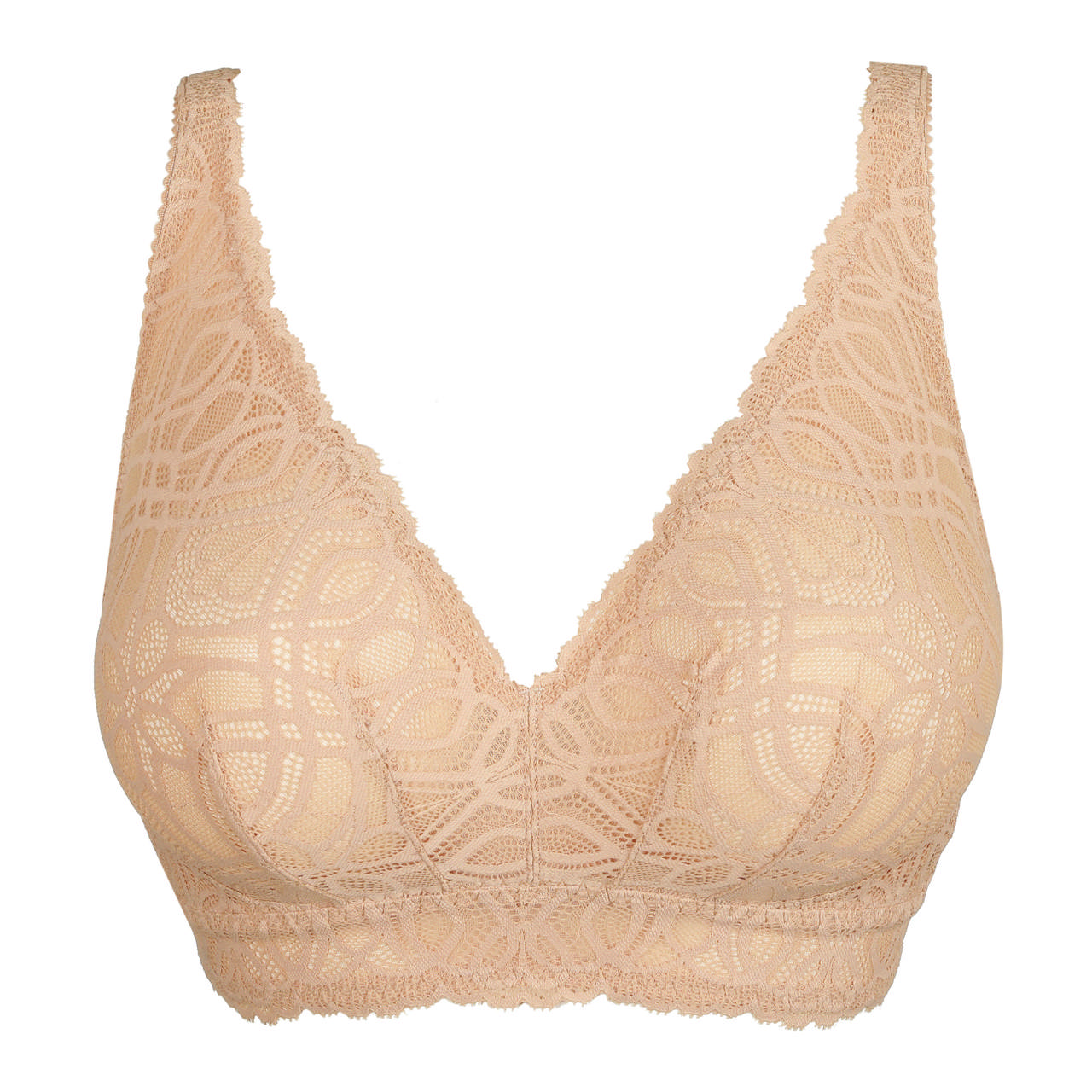Salerno Bralette Utan Bygel Candy Ginger