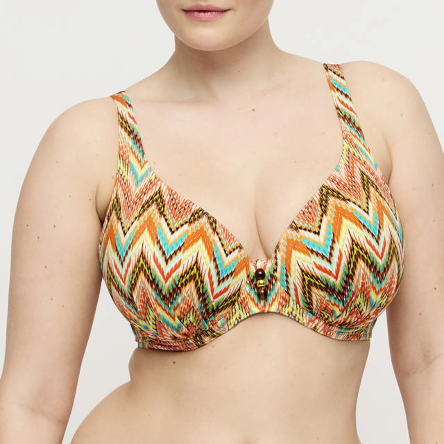 Tubou Bikini-bh Plunge Ikat Summer