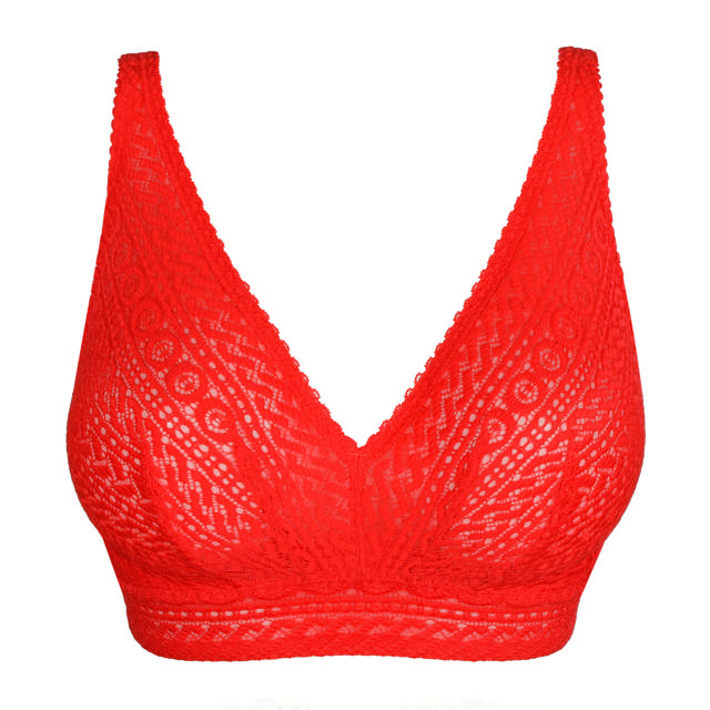 Montara Bralette Utan Bygel True Red