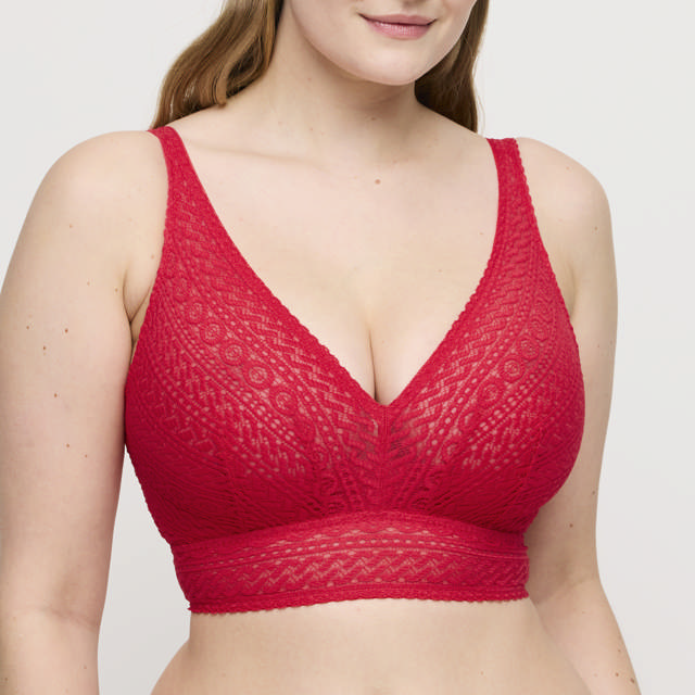 Montara Bralette Utan Bygel True Red