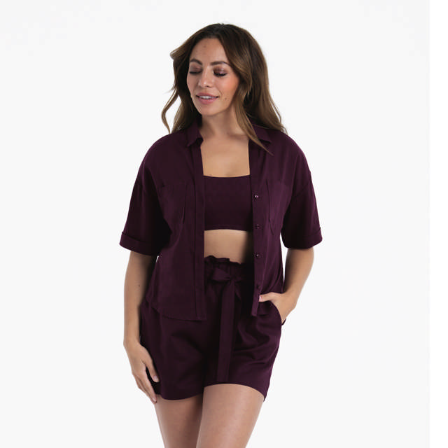 Kitts Skjorta Waves Grapewine