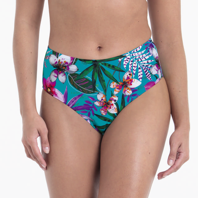 Peggy Bikinitrosa High Leg Aloha