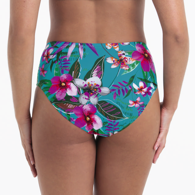 Peggy Bikinitrosa High Leg Aloha