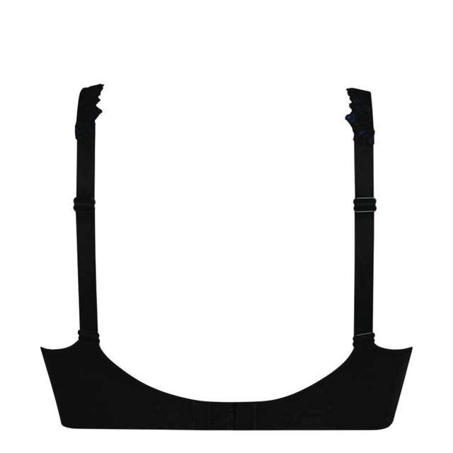 Suzette Vadderad Bygel-bh Black
