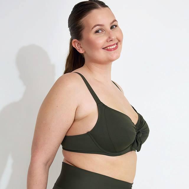 Dolly Bikini-bh med bygel Avokado