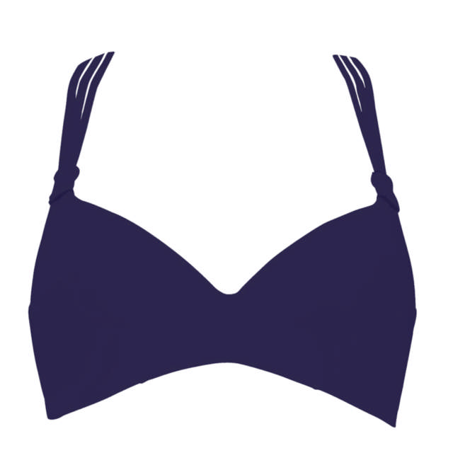 Color up your life bikinitopp Vadderad Night Blue