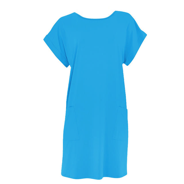 Color Up Your Life Klänning Light Blue