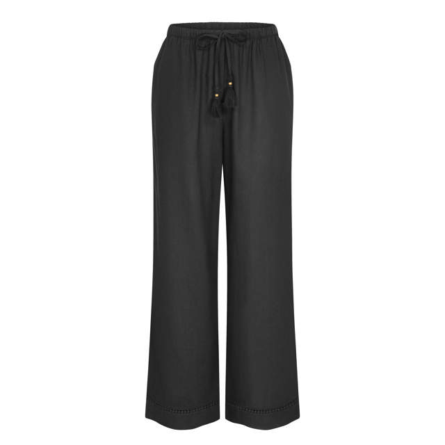 Byxor Linne/Viskos Black