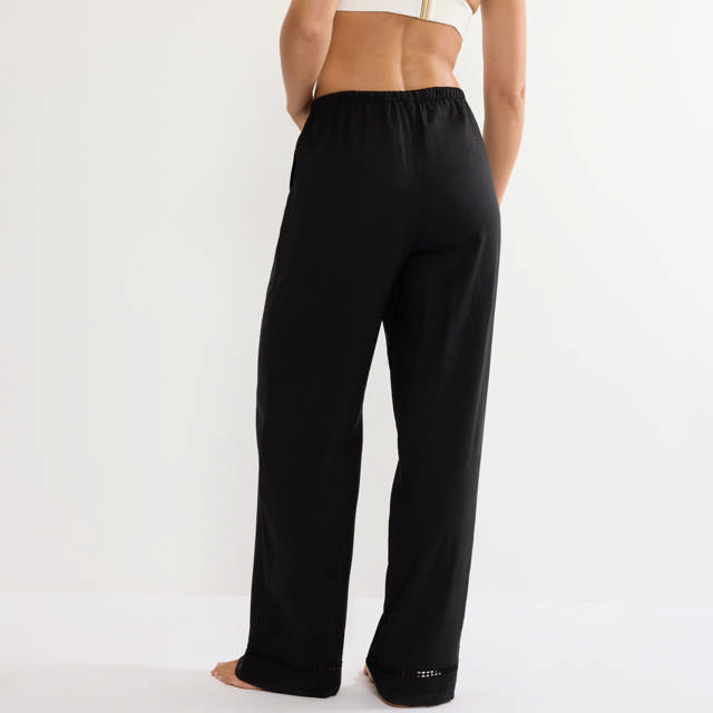 Byxor Linne/Viskos Black