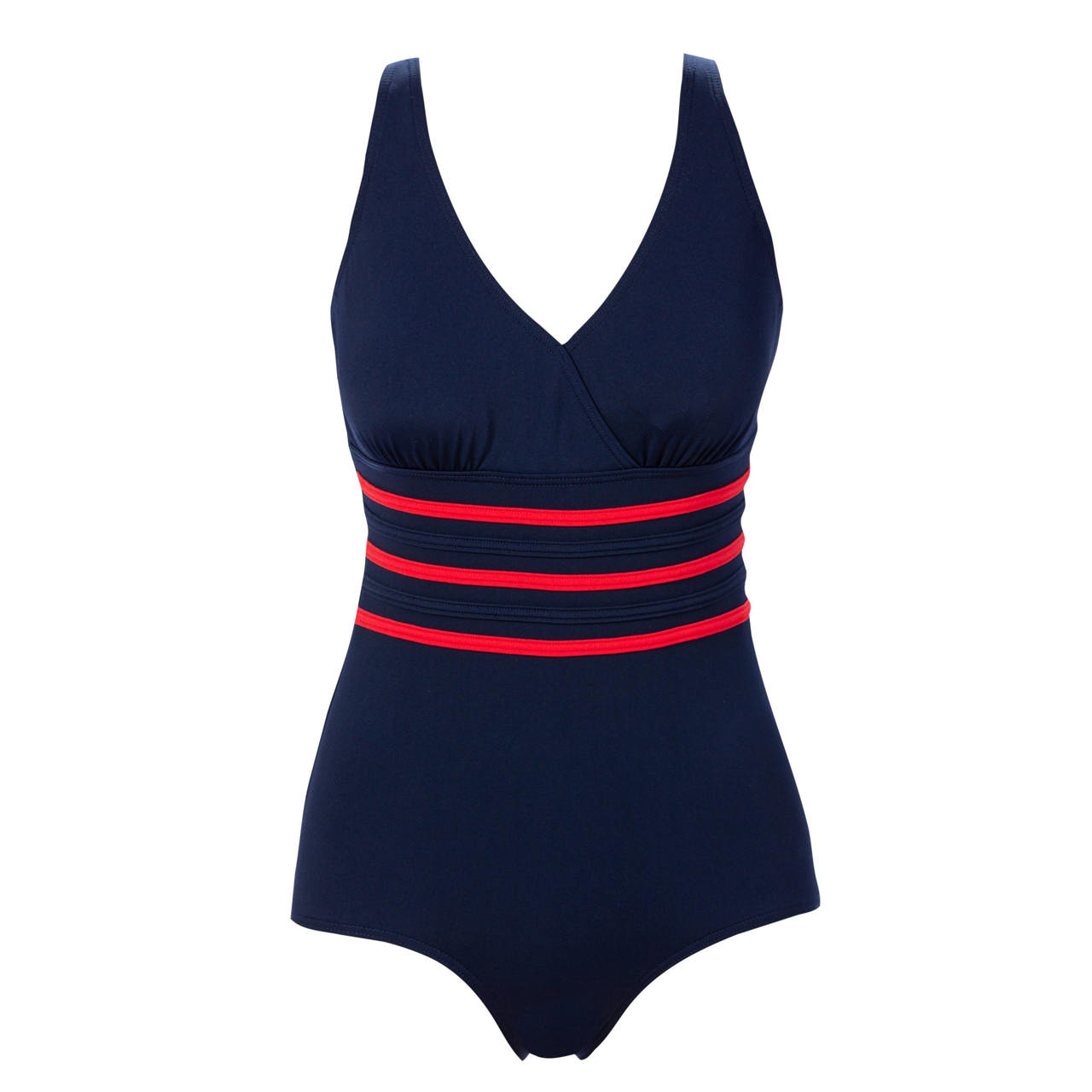 Madeira Baddräkt Klorresistent Navy/Red