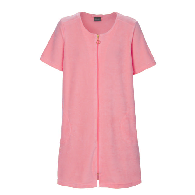 Strandrock Frotté Med Kort Ärm Rosa