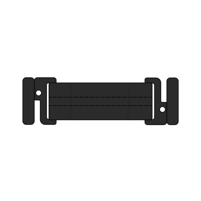 Förlängare Svart One size