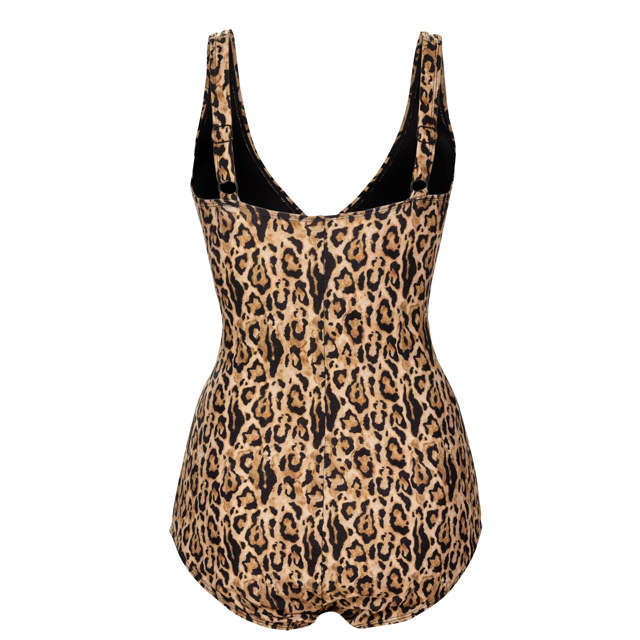 Madeira Baddräkt Klorresistent Leopard