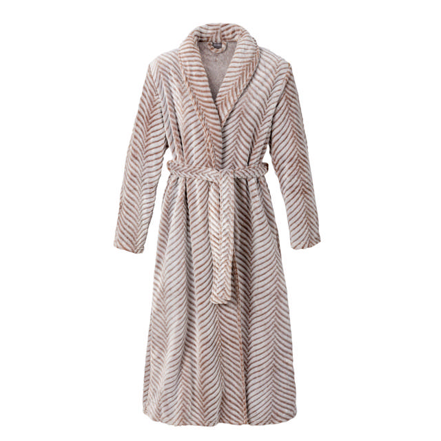 Morgonrock Fleece Brown