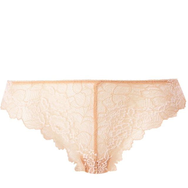 Lace Perfection Tanga Cafe Creme
