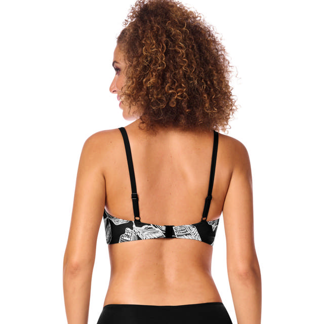 Lanzarote Bikinitop Protesficka Black/White