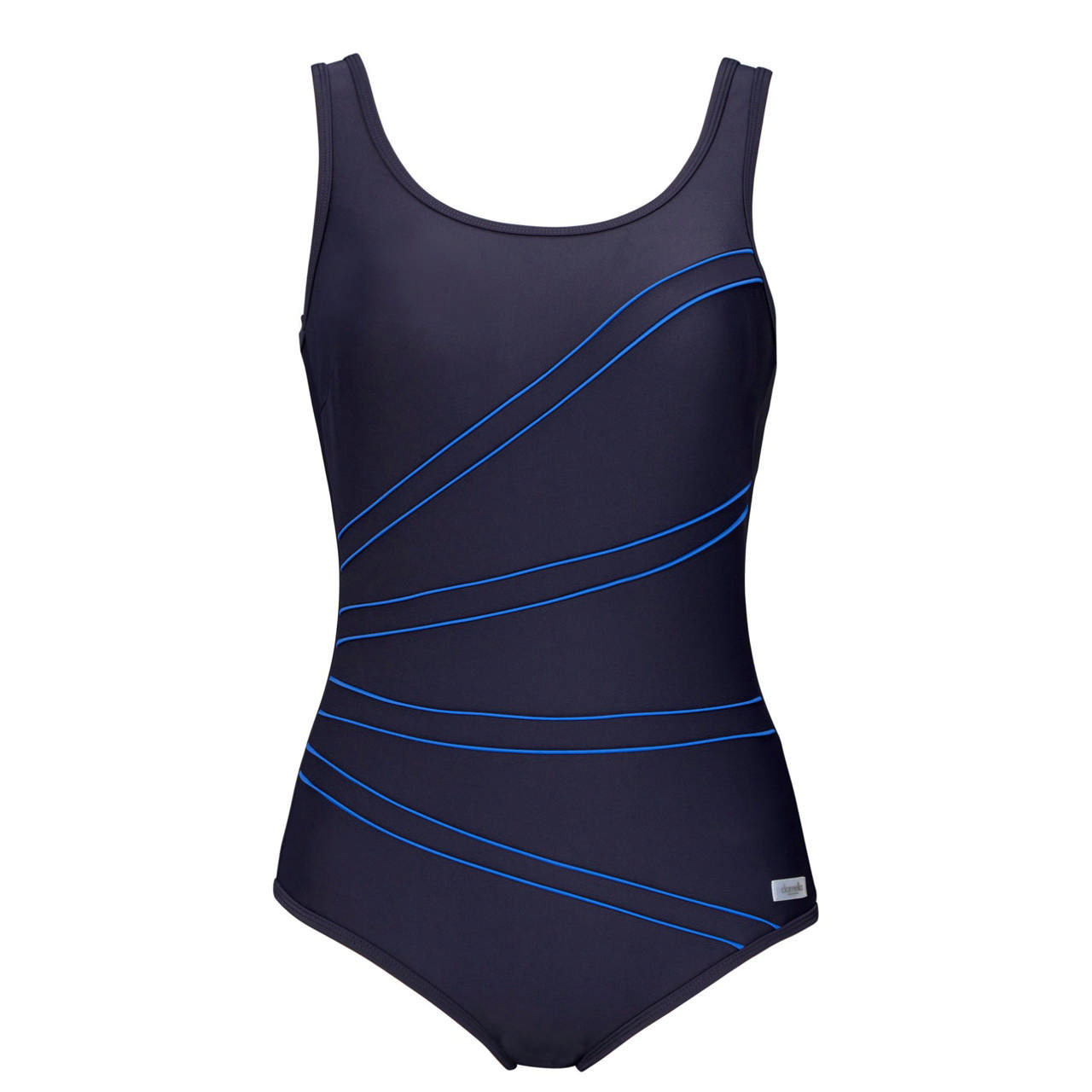 Keira baddräkt Klorresistent Navy