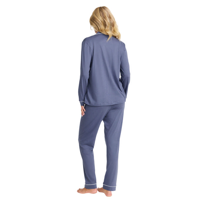 Pyjamas Bomullsjersey Blueberry