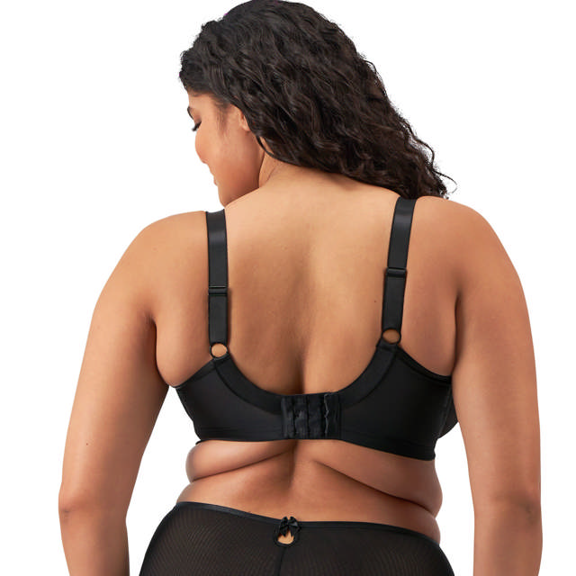Teagan Padded Half Cup Bh Black / Almond