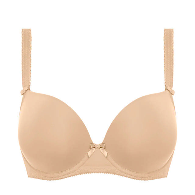 Deco Plunge T-shirt Bh Nude