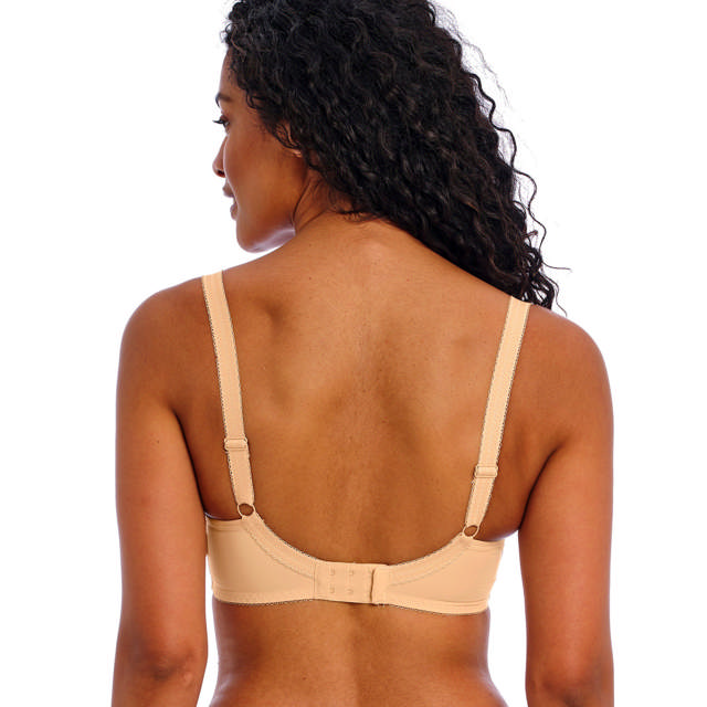 Deco Plunge T-shirt Bh Nude