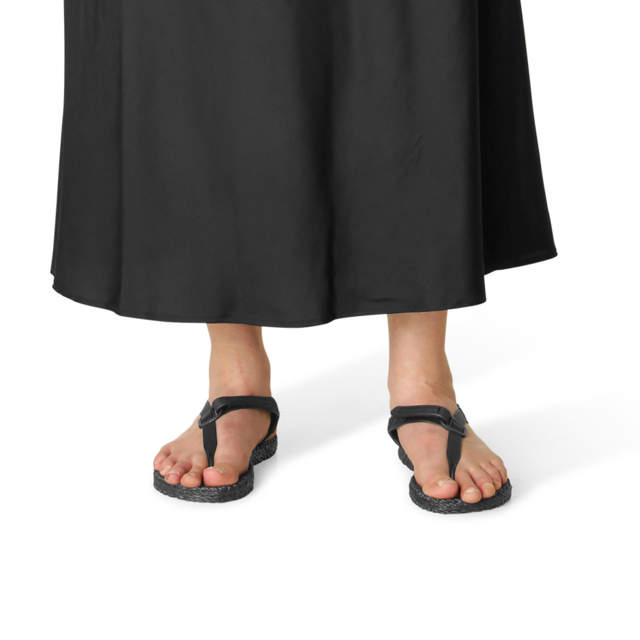 Badsandaler Cheerful Black