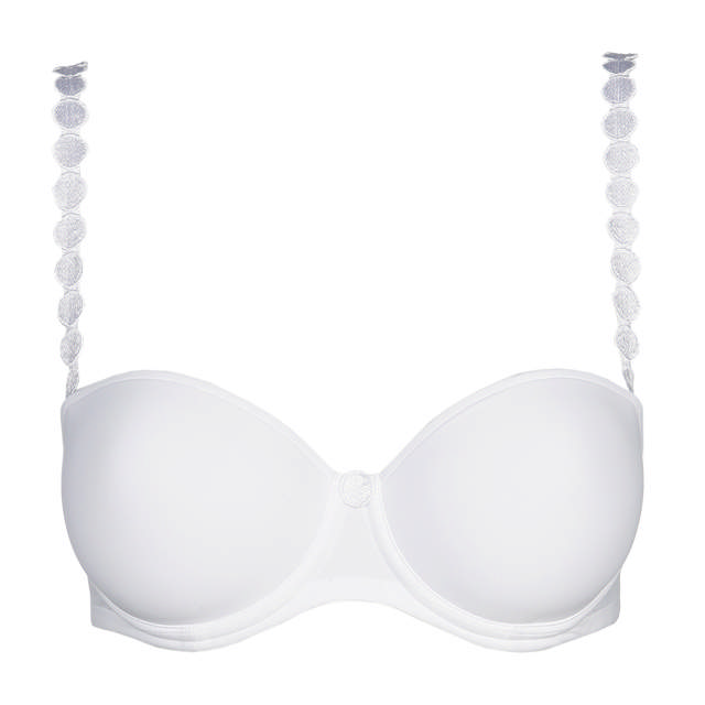 Tom Axelbandslös Bh White