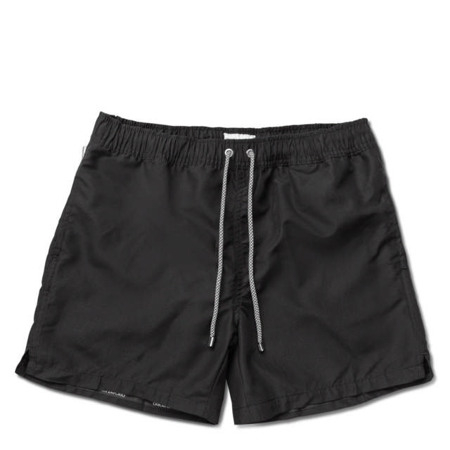 Classic Solid Badshorts Svart