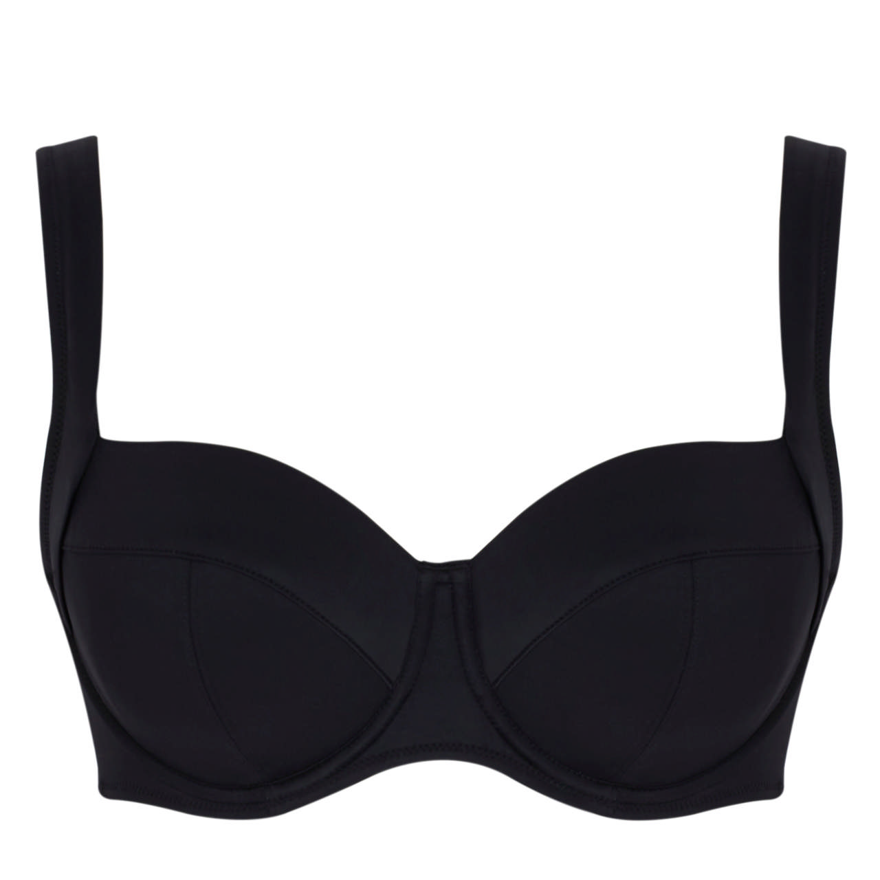 Olivia Bikini-Bh Helkupa Med Bygel Black
