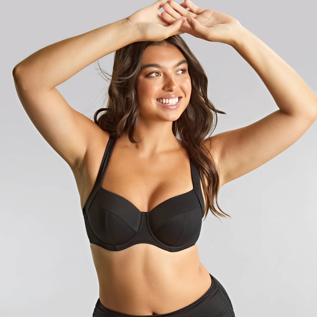 Olivia Bikini-Bh Helkupa Med Bygel Black