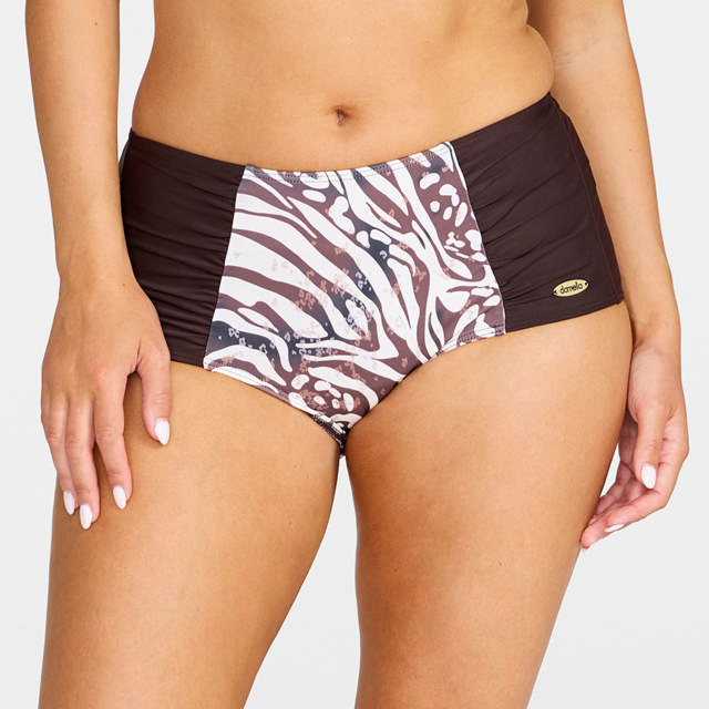 African Safari Meryl Maxi Bikinitrosa Shaping Chocolate