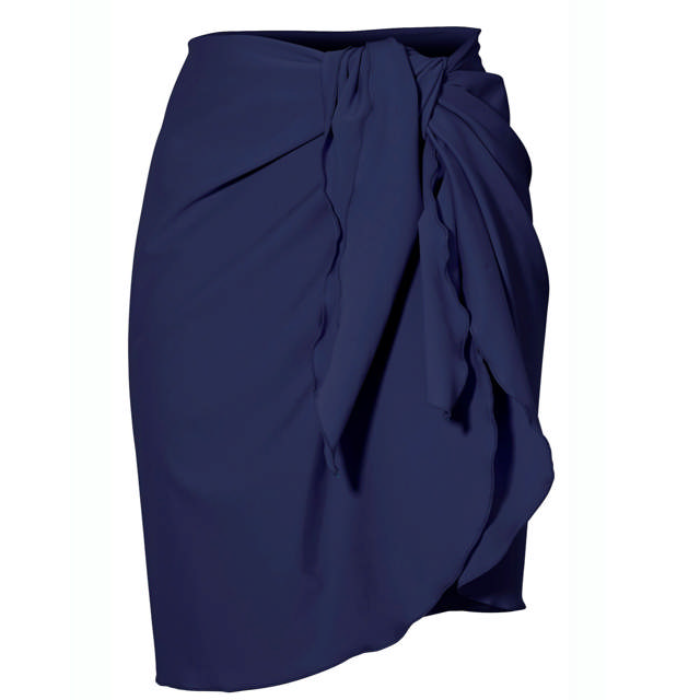 Greta Sarong Navy One size