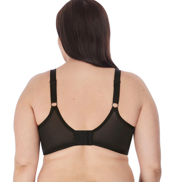 Smooth T-shirt Bh Med Bygel Black