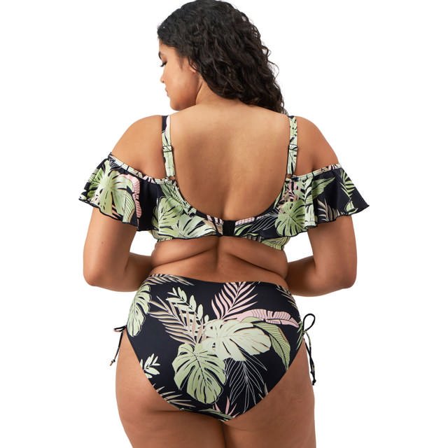 Tropical Retreat Justerbar Bikinitrosa Black