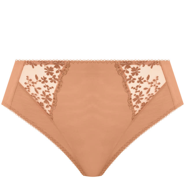 Zarla High Leg Brief Cafe Au Lait