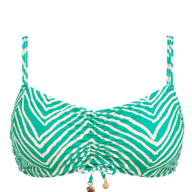 Fiji Falls Bikini top Bralette Marine
