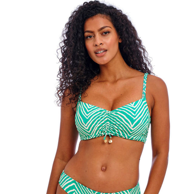 Fiji Falls Bikini top Bralette Marine
