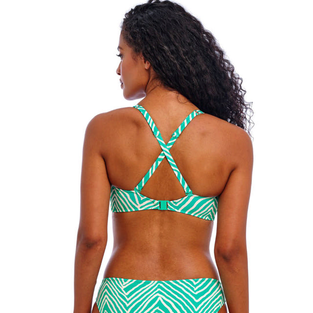 Fiji Falls Bikini top Bralette Marine