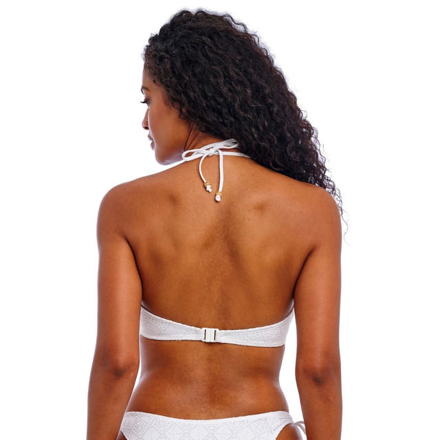 Nomad Nights Halter Bikini Bh White