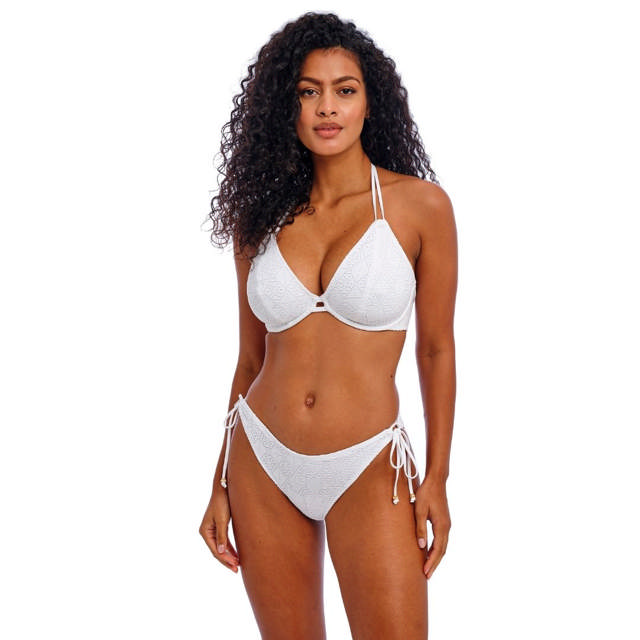 Nomad Nights Halter Bikini Bh White